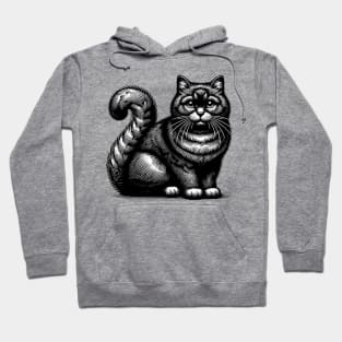 Chubby Cat Hoodie